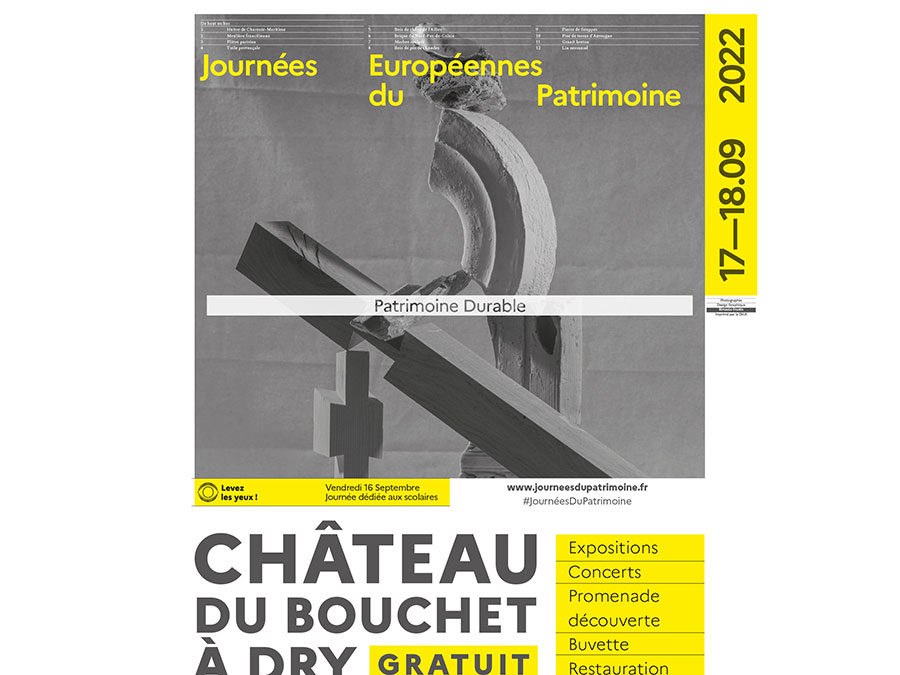Journées Européennes du Patrimoine 2022, Château du Bouchet à Dry